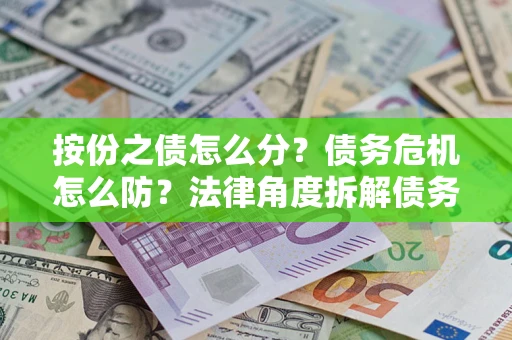 北京按份之债怎么分？债务危机怎么防？法律角度拆解债务分配与风险自保指南
