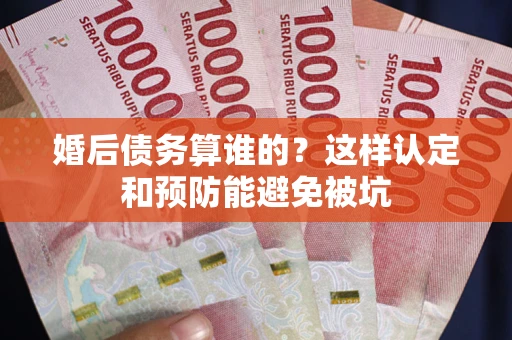 北京婚后债务算谁的？这样认定和预防能避免被坑