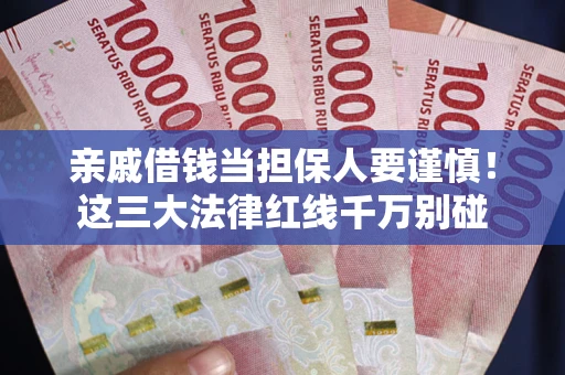 北京亲戚借钱当担保人要谨慎！这三大法律红线千万别碰
