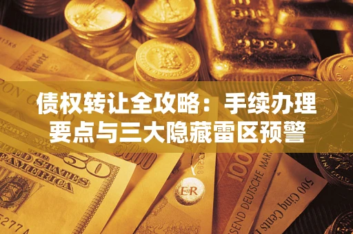 北京债权转让全攻略：手续办理要点与三大隐藏雷区预警