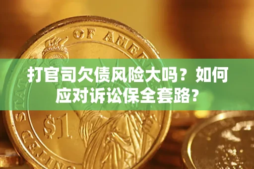 北京打官司欠债风险大吗？如何应对诉讼保全套路？