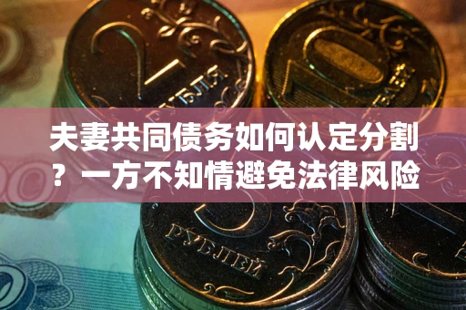 北京夫妻共同债务如何认定分割？一方不知情避免法律风险必看！